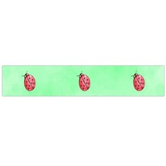 Ladybug Pattern Flano Scarf (large) by Nexatart