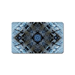 Jeans Background Magnet (name Card) by Nexatart