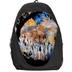 Landscape Sunset Sky Summer Backpack Bag by Nexatart