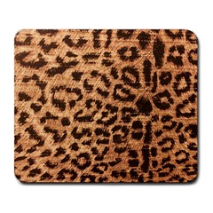 Leopard Print Animal Print Backdrop Large Mousepads by Nexatart
