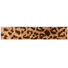 Leopard Print Animal Print Backdrop Flano Scarf (large) by Nexatart