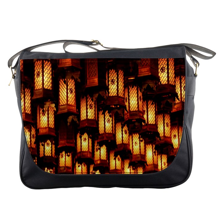 Light Art Pattern Lamp Messenger Bags