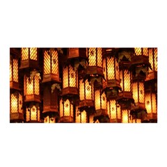 Light Art Pattern Lamp Satin Wrap by Nexatart