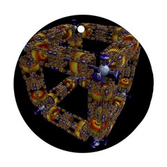 Machine Gear Mechanical Technology Ornament (Round)
