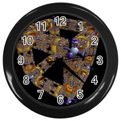 Machine Gear Mechanical Technology Wall Clocks (Black)