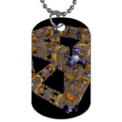 Machine Gear Mechanical Technology Dog Tag (Two Sides)