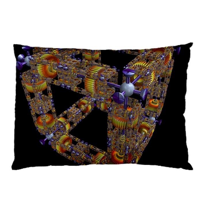 Machine Gear Mechanical Technology Pillow Case (Two Sides)