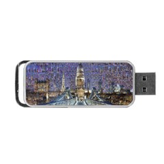 London Travel Portable Usb Flash (two Sides) by Nexatart