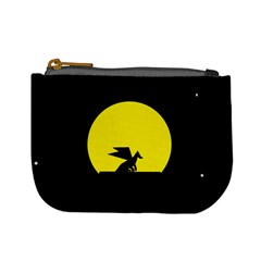 Moon And Dragon Dragon Sky Dragon Mini Coin Purses by Nexatart