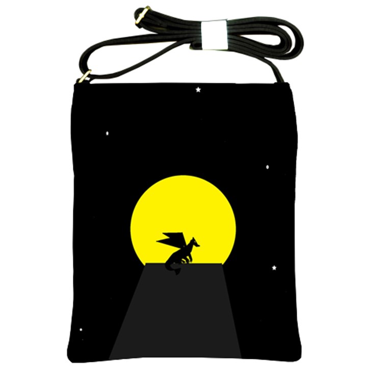 Moon And Dragon Dragon Sky Dragon Shoulder Sling Bags