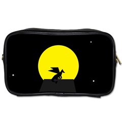 Moon And Dragon Dragon Sky Dragon Toiletries Bags 2-side by Nexatart