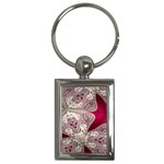 Morocco Motif Pattern Travel Key Chains (Rectangle)  Front