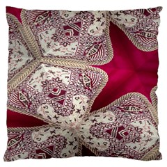 Morocco Motif Pattern Travel Large Flano Cushion Case (two Sides) by Nexatart