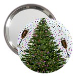 New Year S Eve New Year S Day 3  Handbag Mirrors Front