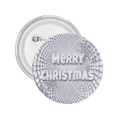 Oints Circle Christmas Merry 2 25  Buttons by Nexatart