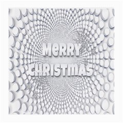 Oints Circle Christmas Merry Medium Glasses Cloth by Nexatart