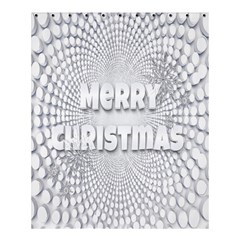 Oints Circle Christmas Merry Shower Curtain 60  X 72  (medium) 