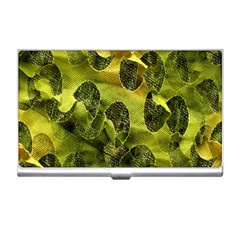 Olive Seamless Camouflage Pattern Business Card Holders by Nexatart