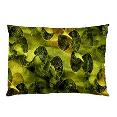 Olive Seamless Camouflage Pattern Pillow Case (two Sides) by Nexatart