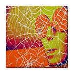 Orange Guy Spider Web Face Towel Front