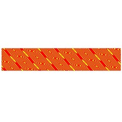 Orange Pattern Background Flano Scarf (large)