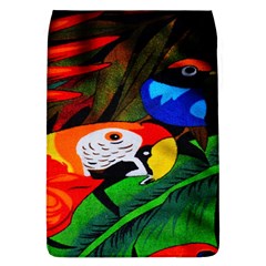 Papgei Red Bird Animal World Towel Flap Covers (l)  by Nexatart