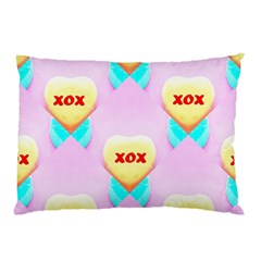 Pastel Heart Pillow Case