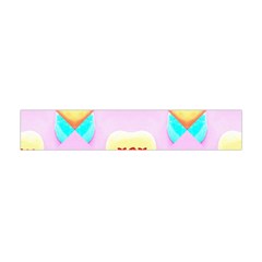 Pastel Heart Flano Scarf (mini)