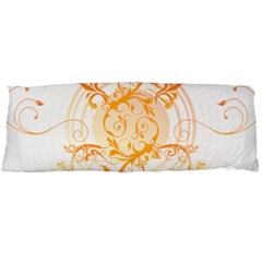Orange Swirls Body Pillow Case (Dakimakura)