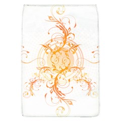 Orange Swirls Flap Covers (l)  by SheGetsCreative