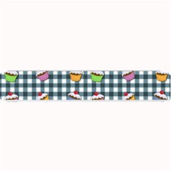 Cupcakes Plaid Pattern Small Bar Mats