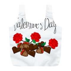 Valentine s Day Gift Full Print Recycle Bags (l)  by Valentinaart