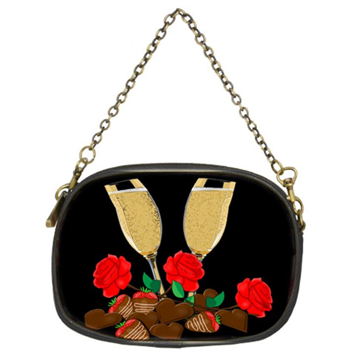 Valentine s day design Chain Purses (Two Sides) 