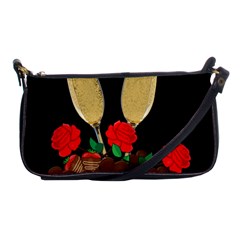 Valentine s Day Design Shoulder Clutch Bags by Valentinaart