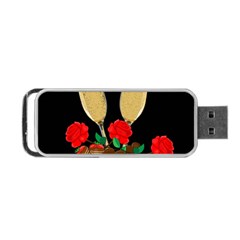 Valentine s Day Design Portable Usb Flash (two Sides) by Valentinaart