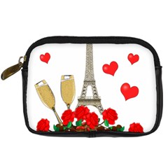 Romance In Paris Digital Camera Cases by Valentinaart