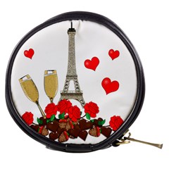 Romance In Paris Mini Makeup Bags by Valentinaart