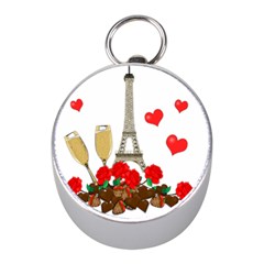 Romance In Paris Mini Silver Compasses by Valentinaart