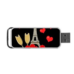 Pariz Portable Usb Flash (two Sides) by Valentinaart