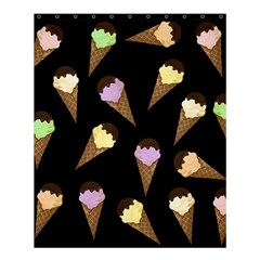 Ice Cream Cute Pattern Shower Curtain 60  X 72  (medium)  by Valentinaart