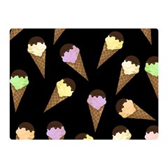 Ice Cream Cute Pattern Double Sided Flano Blanket (mini)  by Valentinaart