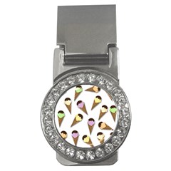 Ice Cream Pattern Money Clips (cz) 