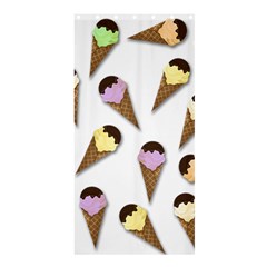 Ice Cream Pattern Shower Curtain 36  X 72  (stall)  by Valentinaart