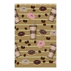 Coffee And Donuts  Shower Curtain 48  X 72  (small)  by Valentinaart