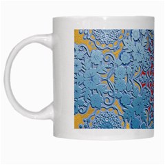 Pattern Background Pattern Tile White Mugs by Nexatart