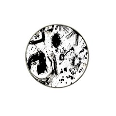 Pattern Color Painting Dab Black Hat Clip Ball Marker by Nexatart