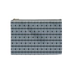 Pattern Grid Squares Texture Cosmetic Bag (Medium)  Front