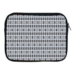 Pattern Grid Squares Texture Apple Ipad 2/3/4 Zipper Cases by Nexatart