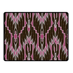 Pearly Pattern Double Sided Fleece Blanket (small)  by Nexatart