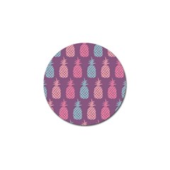 Pineapple Pattern  Golf Ball Marker (4 Pack) by Nexatart